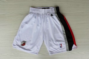 Maillot De Basket Portland Trail Blazers Tissus Sportif Fans Edition Blanc Short